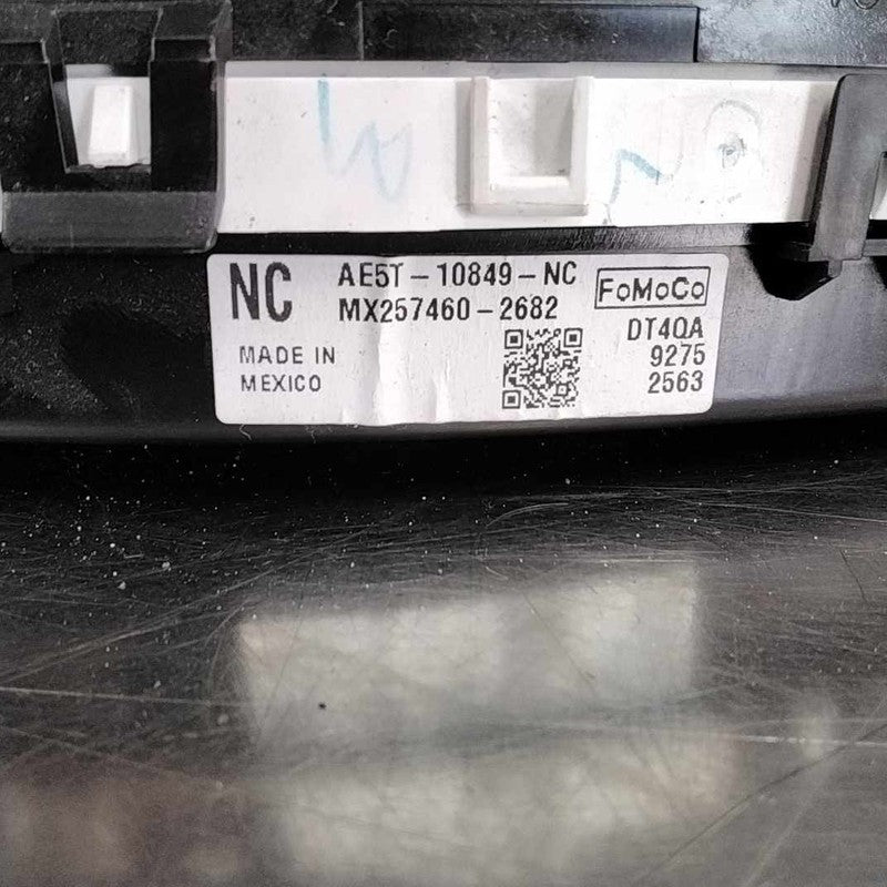 2010 Speedometer Ford Fusion