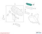 2013-2015 Honda Accord Info-gps-tv OEM#78600T2AA01