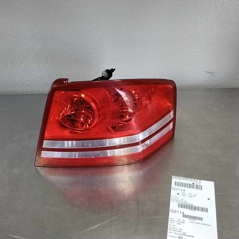 Tail Light Assembly DODGE AVENGER Right 08 09 10