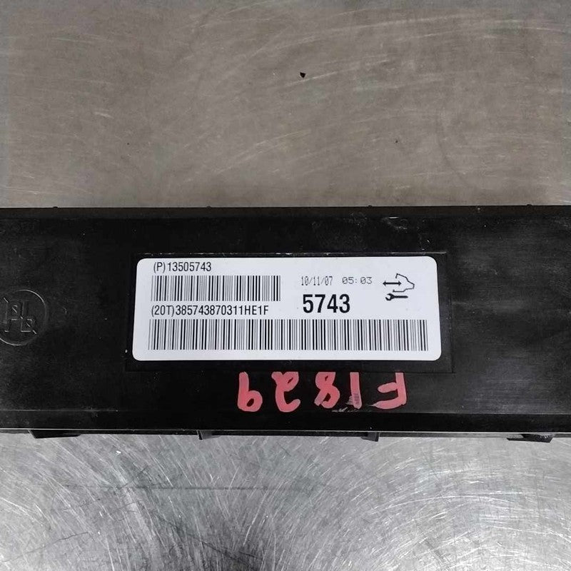 2011 Chevrolet Cruze Chassis Brain Box OEM#13505743