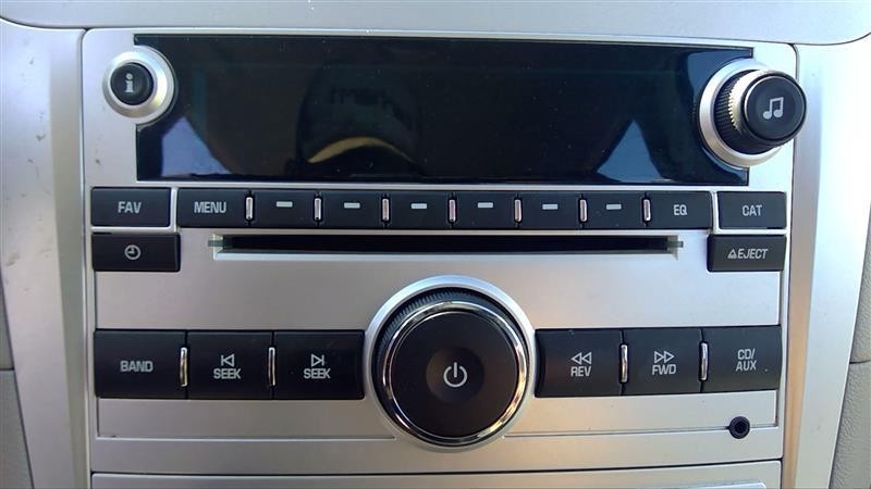 Audio & Visual Equip.(radio) CHEVY MALIBU 09 10 11 12