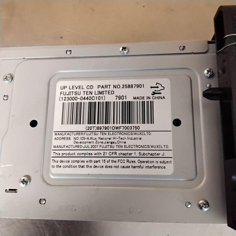 Audio & Visual Equip.(radio) PONTIAC TORRENT 08