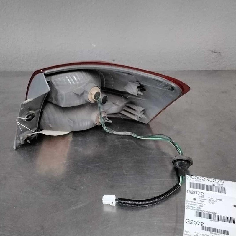 Tail Light Assembly ROGUE EXCEPT SPORT Left 08 09 10 11 12 13 14 15