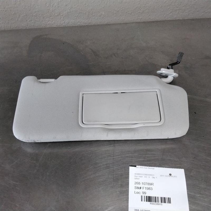 Sun Visor SUBARU LEGACY Right 10 11 12 13 14