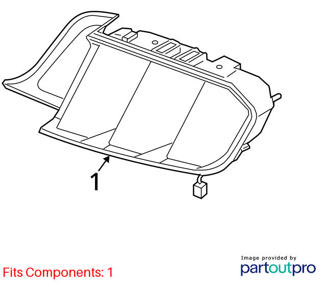 2015-2020 Ford Mustand Right Tail Light Assembly OEM# FR3Z13404F