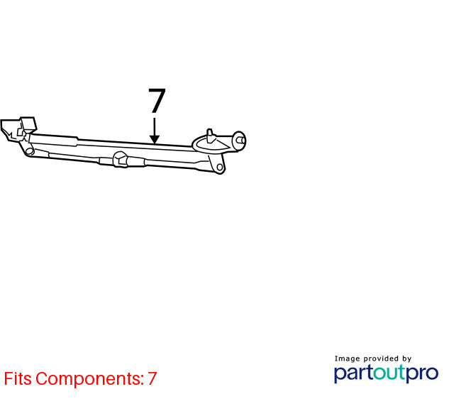 Wiper Trans. Linkage TOYOTA COROLLA 03 04 05 06 07 08