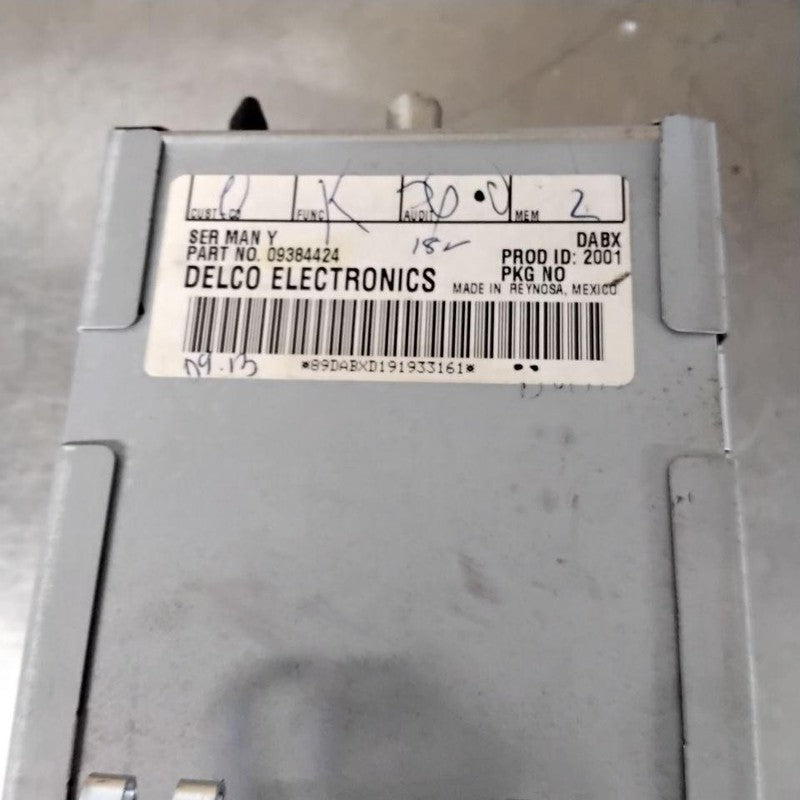 Audio & Visual Equip.(radio) BUICK LESABRE 00