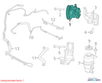 2013-2014 Chrysler 200 Power Steering Pump/motor OEM#R5154371AB