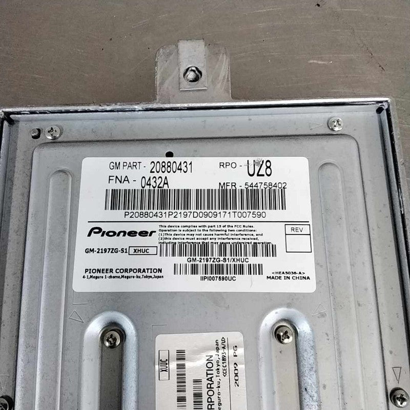 Audio & Visual Equip.(radio) GMC TERRAIN 10 11 12 13 14 15 16 17