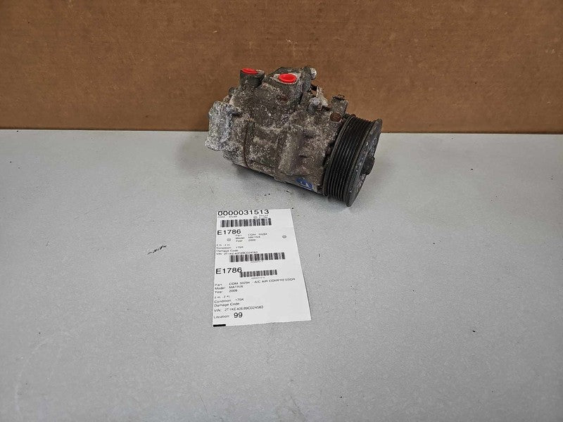 2009-2013 Toyota Matrix A/c Air Compressor OEM#8831002520