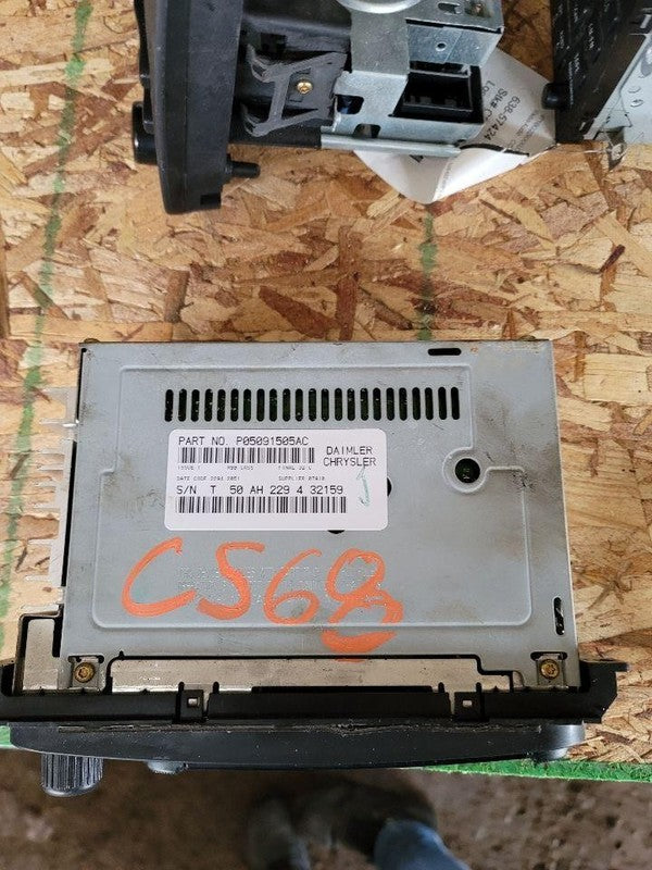 Audio & Visual Equip.(radio) CHRYSLER PT CRUISER 02 03 04 05