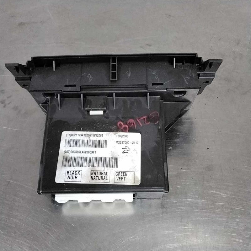Heater A/c Control BUICK LUCERNE 07 08 09 10 11