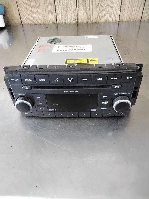 Audio & Visual Equip.(radio) CHRYSLER TOWN CNTRY 08 09