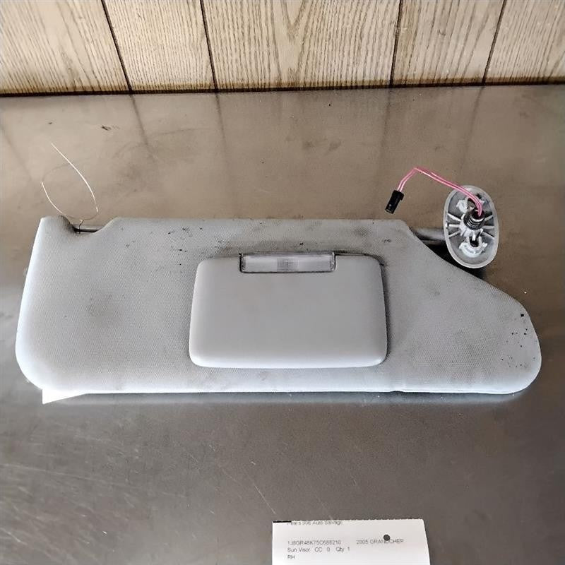Sun Visor JEEP GRAND CHEROKEE Right 05 06 07 08 09 10