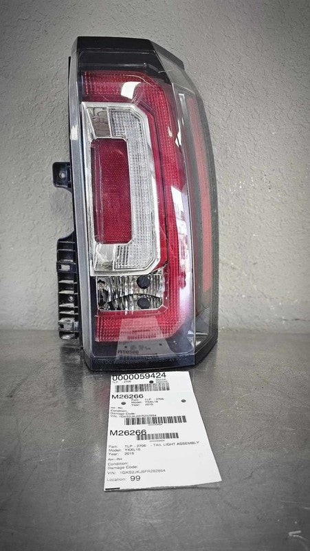 2015-2020 GMC Yukon Denali XL 1500 Right Tail Light Assembly OEM# 8453
