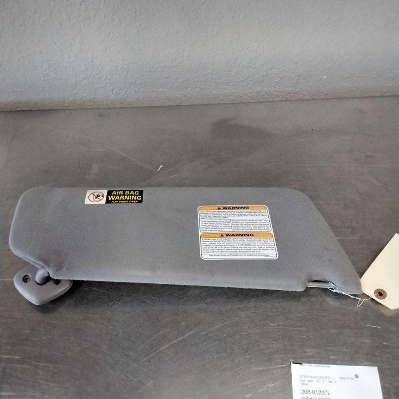 Sun Visor FORD PICKUP F150 Left 00 01 02