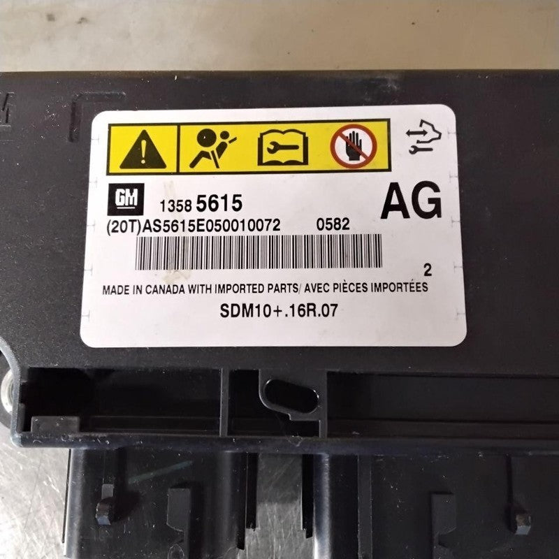 2012 Chevrolet Cruze Chassis Brain Box OEM#13589376