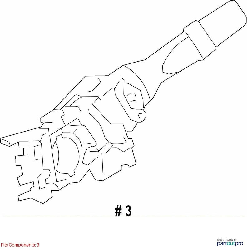 2017-2023 Subaru Impreza Combination Switch