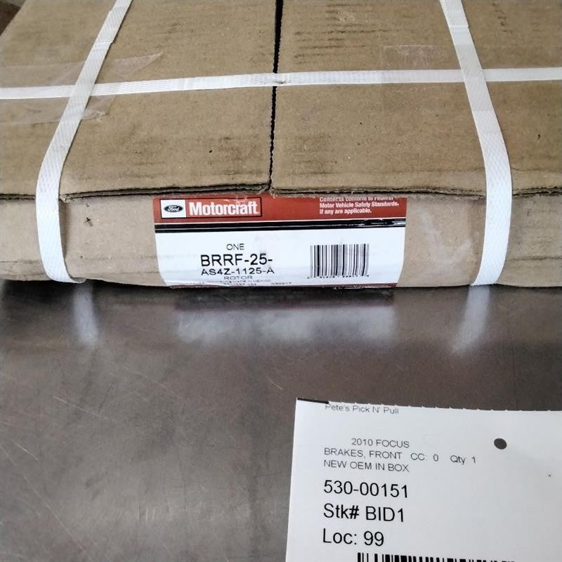 2008-2011 Ford Focus Front Brake Rotor/drum OEM#AS4Z1125A New In Box