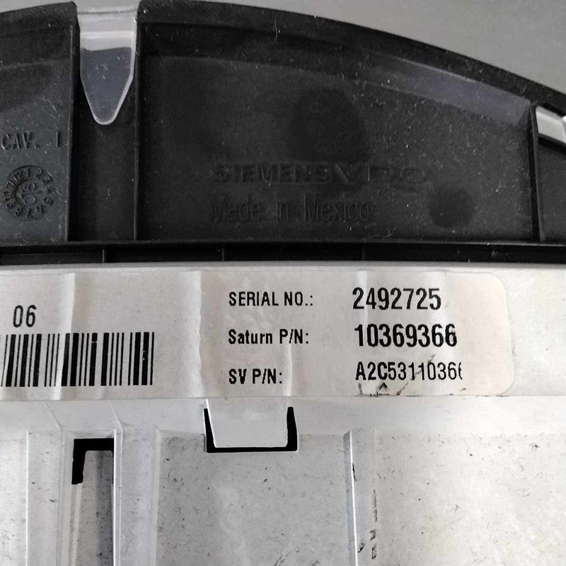 Speedometer SATURN VUE 06 07