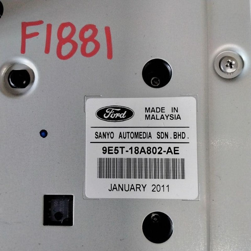 Audio & Visual Equip.(radio) FORD FUSION 10 11 12