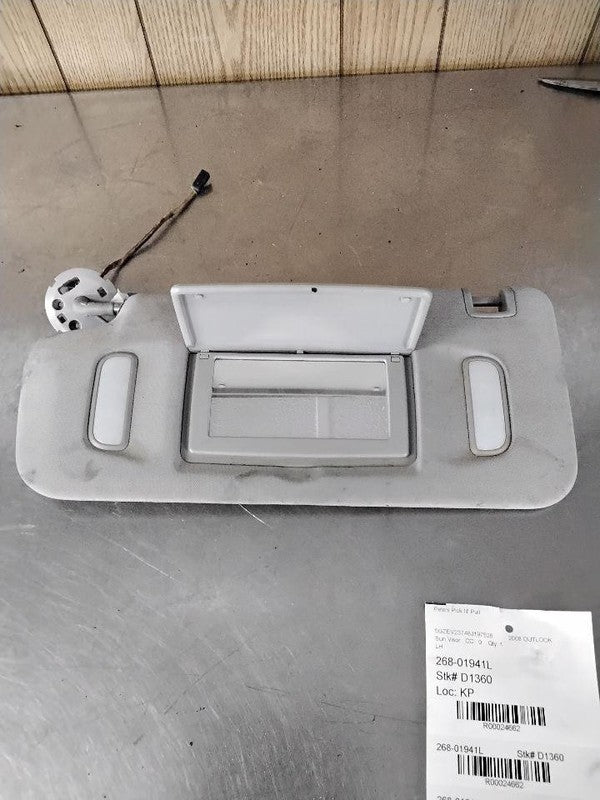 2007-2010 Sun Visor Saturn Outlook Left Side