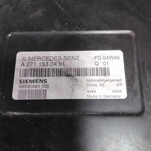 2002-2005 Engine/motor Brain Box Mercedes C230 OEM# 271153877980