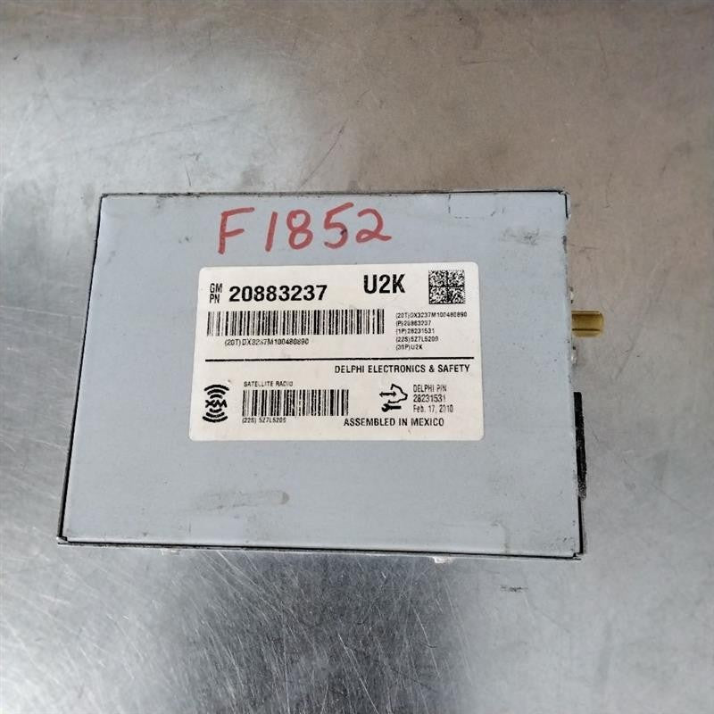 Audio & Visual Equip.(radio) CHEVY SILVERADO 1500 07 08 09 10 11 12 13