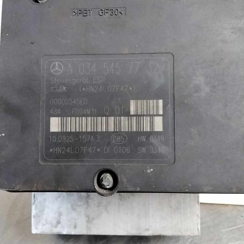 2003-2007 Anti-lock Brake Parts Mercedes C230 OEM#0345457732