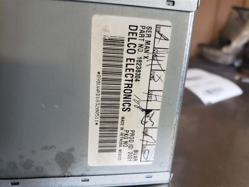 Audio & Visual Equip.(radio) BUICK CENTURY 97 98 99 00 01 02 03
