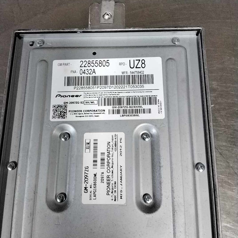 Audio & Visual Equip.(radio) CHEVY EQUINOX 10 11 12 13 14 15 16 17