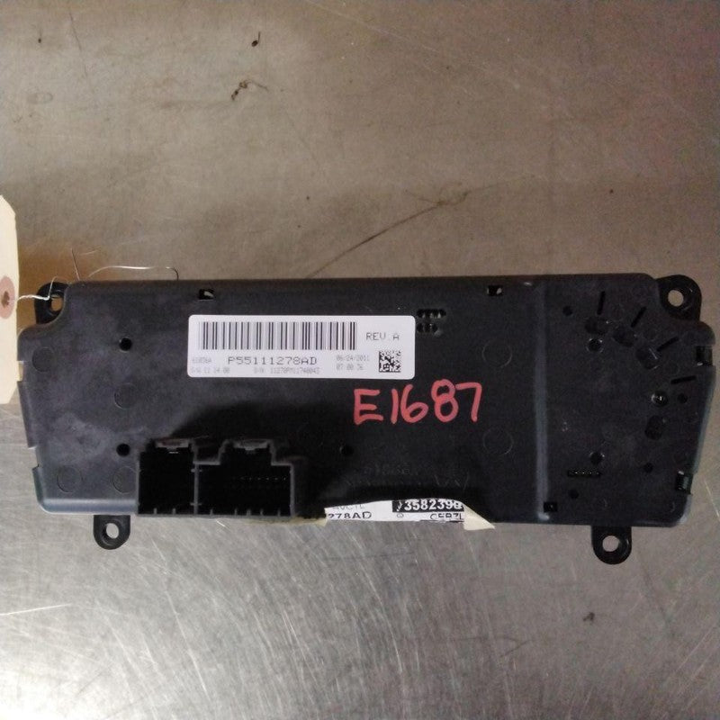 Heater A/c Control JEEP COMPASS 11 12 13 14 15 16 17