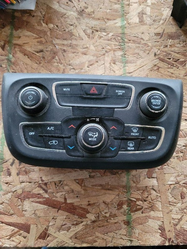 2017-2018 Heater A/C Control Jeep Compas Used OEM
