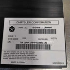 Audio & Visual Equip.(radio) DODGE PICKUP 1500 13 14 15 16 17 18 19 20