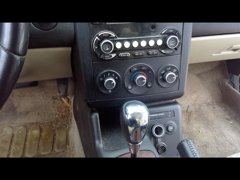 Heater A/c Control PONTIAC G6 05 06 07 08 09