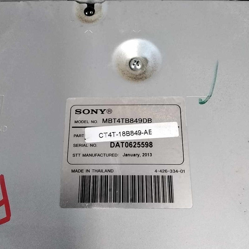 2013-2014 Ford Escape Audio & Visual Equip.(radio) OEM#CT4T18B849AE