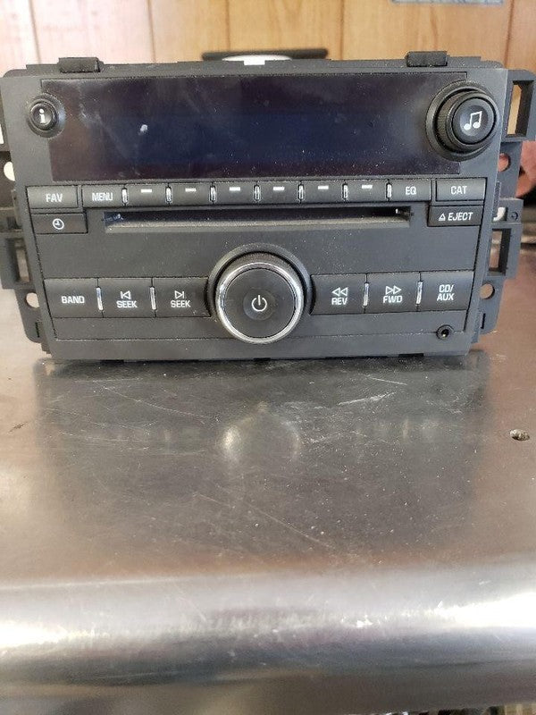 Audio & Visual Equip.(radio) CHEVY IMPALA 09 10