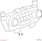 2011 Chevrolet Cruze Chassis Brain Box OEM#13505743