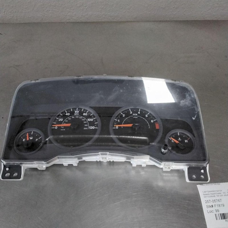 Speedometer JEEP PATRIOT 08