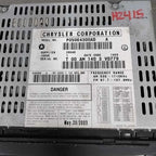 2002-2007 Dodge Caravan Audio & Visual Equip.(radio) OEM#05064300AD