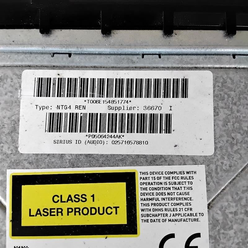 Audio & Visual Equip.(radio) DODGE CALIBER 10