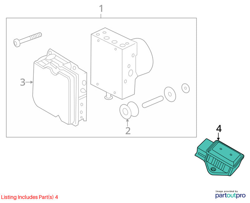 2009-2011 Chevrolet Traverse Chassis Brain Box OEM#25930324