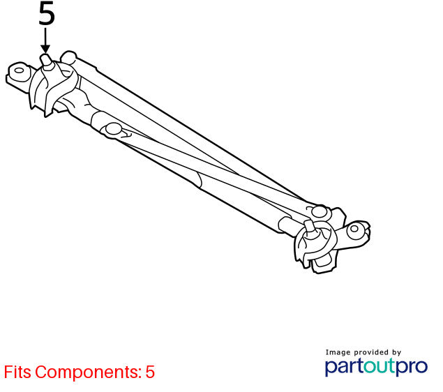 Wiper Trans. Linkage TOYOTA CAMRY 12 13 14 15 16 17