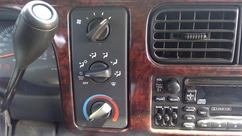 Heater A/c Control DODGE DURANGO 98 99 00