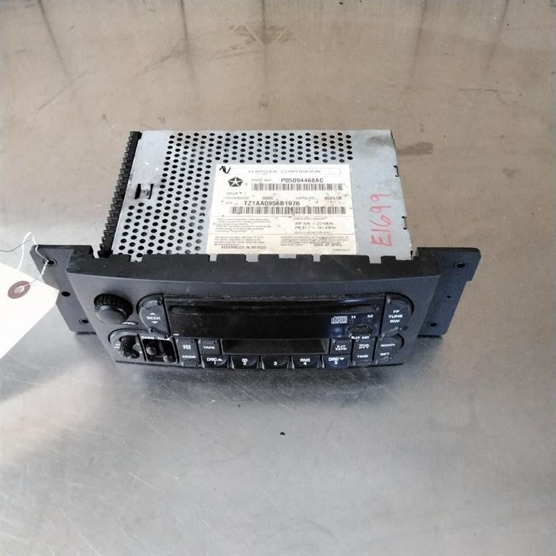 Audio & Visual Equip.(radio) CHRYSLER PACIFICA 04 05 06 07 08