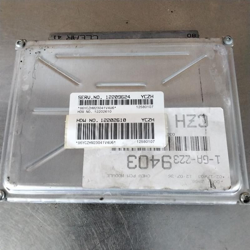 Engine/motor Brain Box CHEVY IMPALA 01 02 03