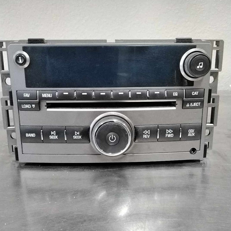 Audio & Visual Equip.(radio) CHEVY MALIBU 09