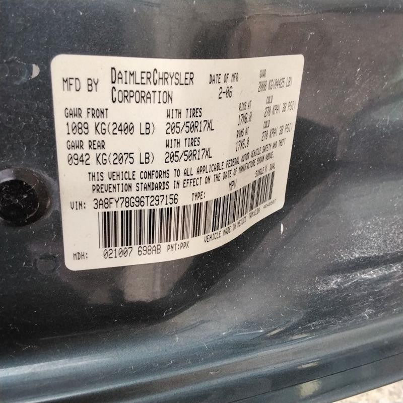 Spindle Knuckle Front CHRYSLER PT CRUISER Left 03 04 05 06 07