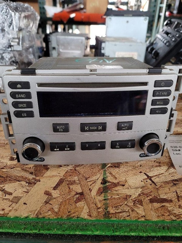 Audio & Visual Equip.(radio) CHEVY COBALT 05 06