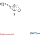2012-2015 Chevrolet Captiva Wiper Motor Front OEM#20829042